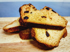 A Tray Of Soda Bread Biscotti